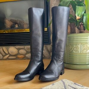 Steve Madden Jasper Leather Riding Boots